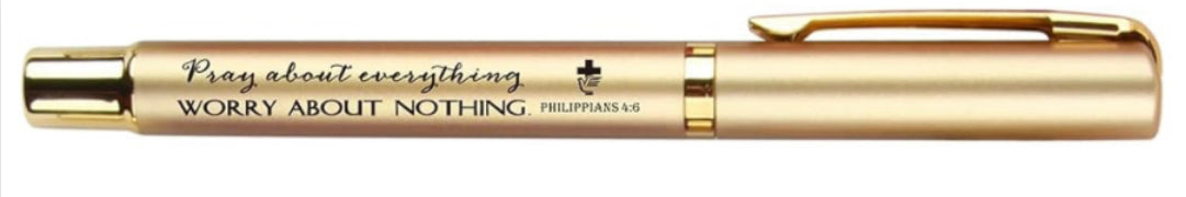 Inspirational Ink Pen w/velvet pouch