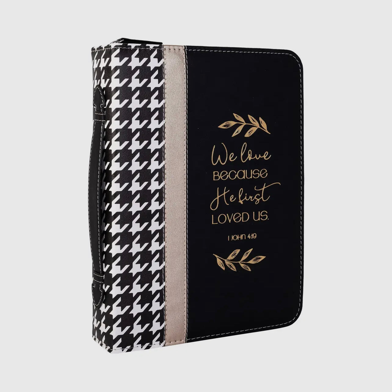 "He First Loved Us" Bible Cover