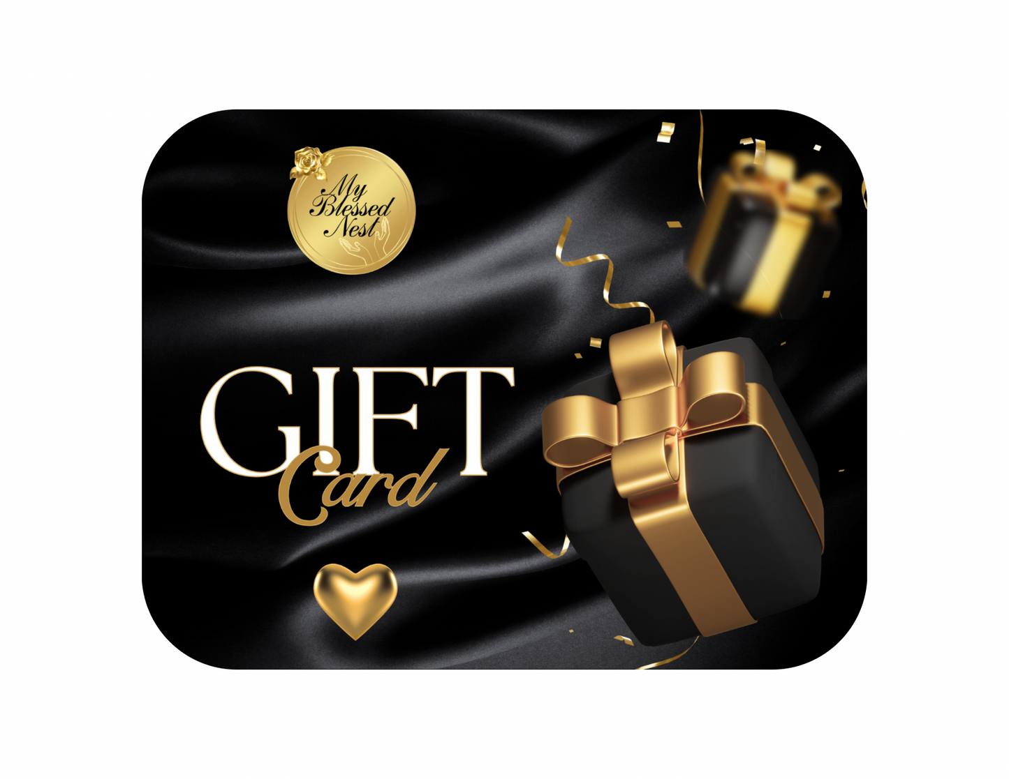 Digital Gift Card - Black