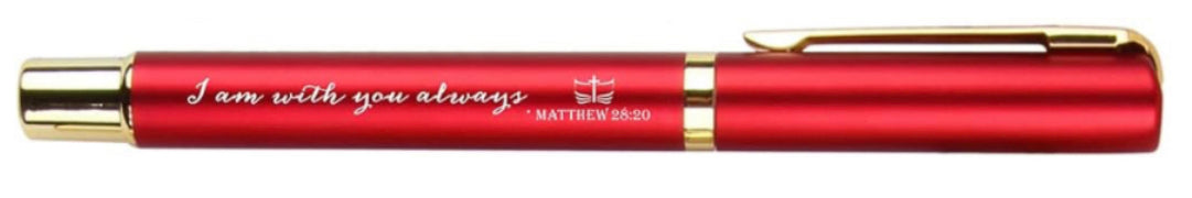 Inspirational Ink Pen w/velvet pouch