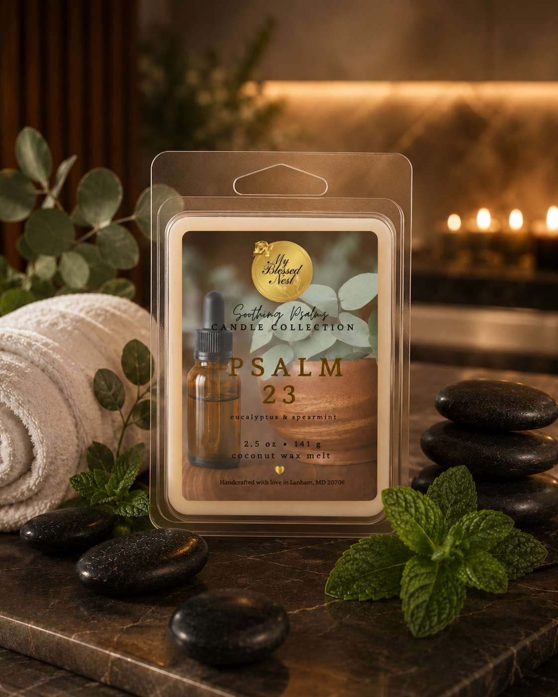 Psalm 23 - Eucalyptus & Mint (Wax Melts)