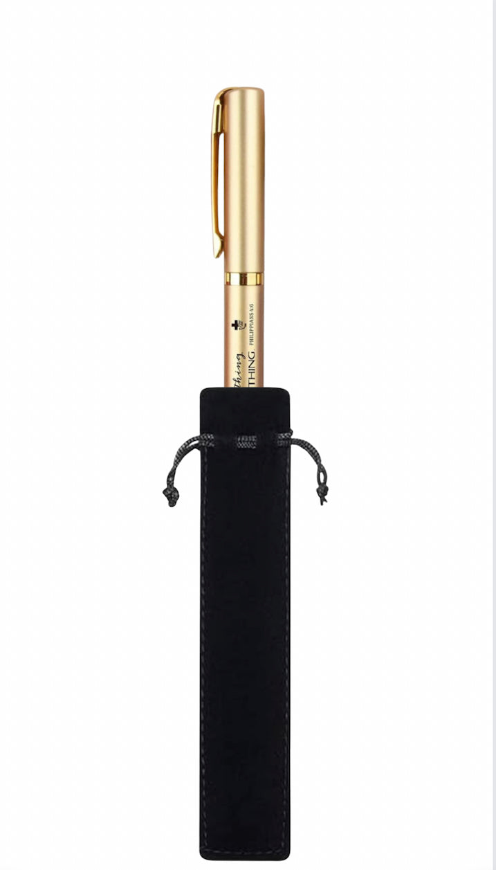 Inspirational Ink Pen w/velvet pouch