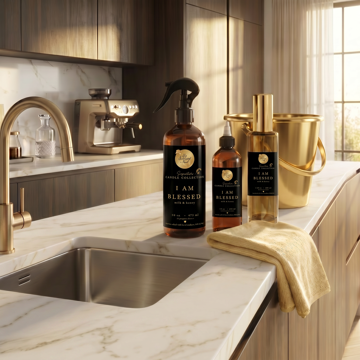 Pre-Order “I Am Blessed” (milk & honey) Cleaning Bundle