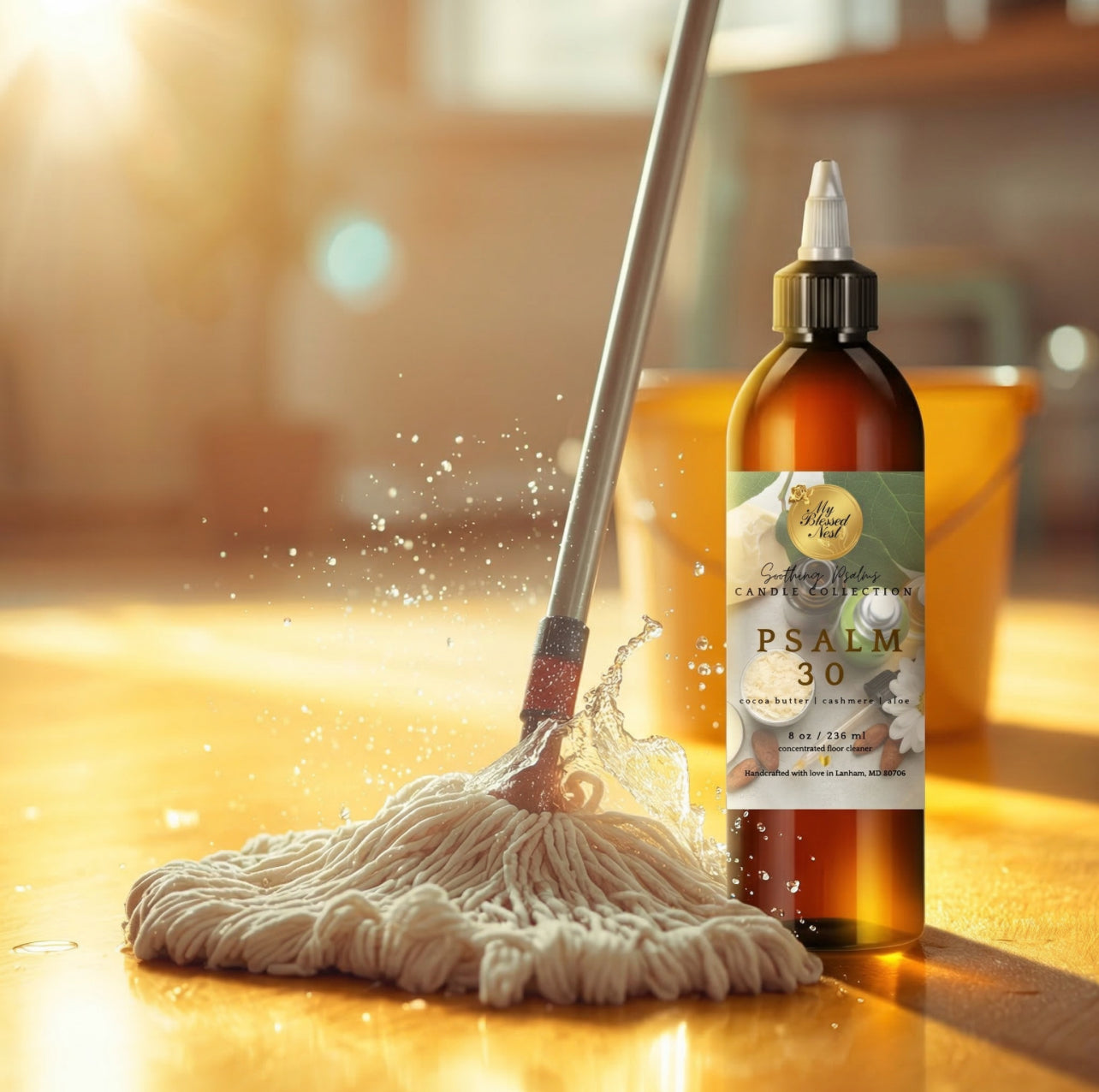 Psalm 30 (Coco Butter, Cashmere & Aloe) Concentrated Antimicrobial Floor Cleaner