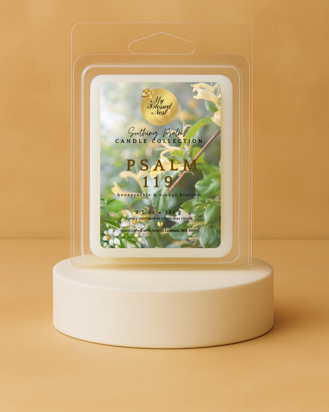 Pre-Order | Limited Edition: Psalm 119 (Honeysuckle & Orange Blossom) Wax Melts
