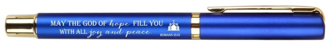 Inspirational Ink Pen w/velvet pouch