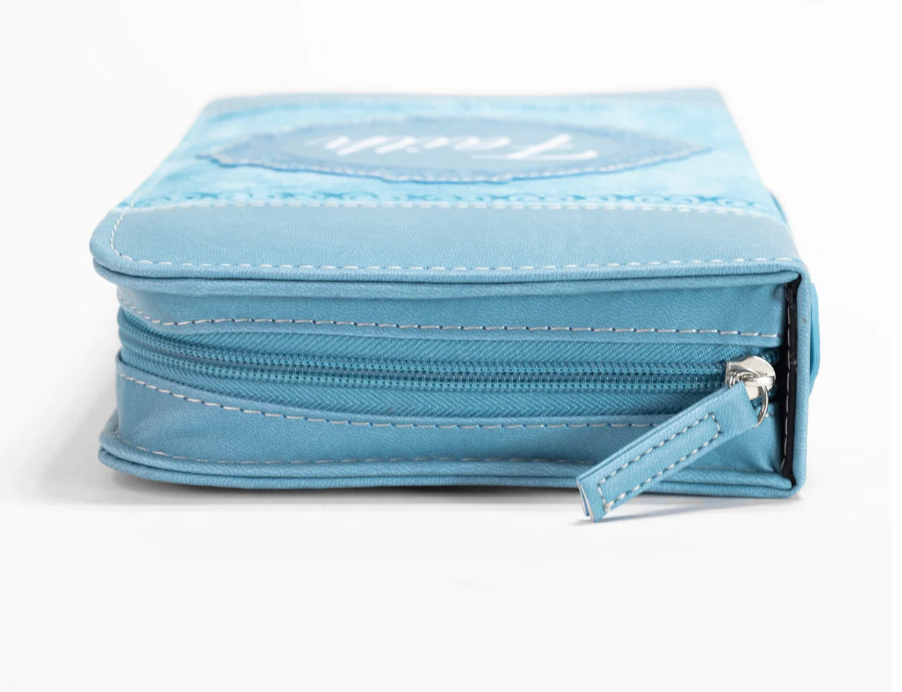 Divine Details: Bible Cover - Pale Teal “Faith - Galatians 3:26"