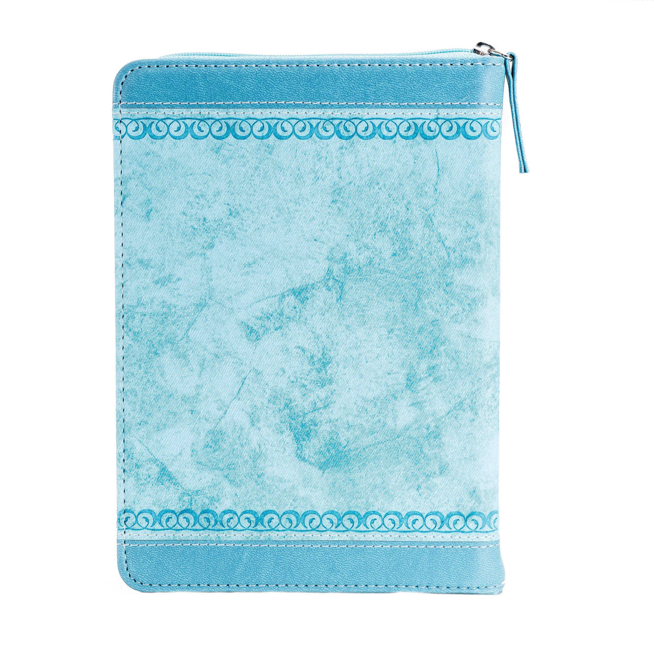 Divine Details: Bible Journal - Pale Teal “Faith - Galatians 3:26"