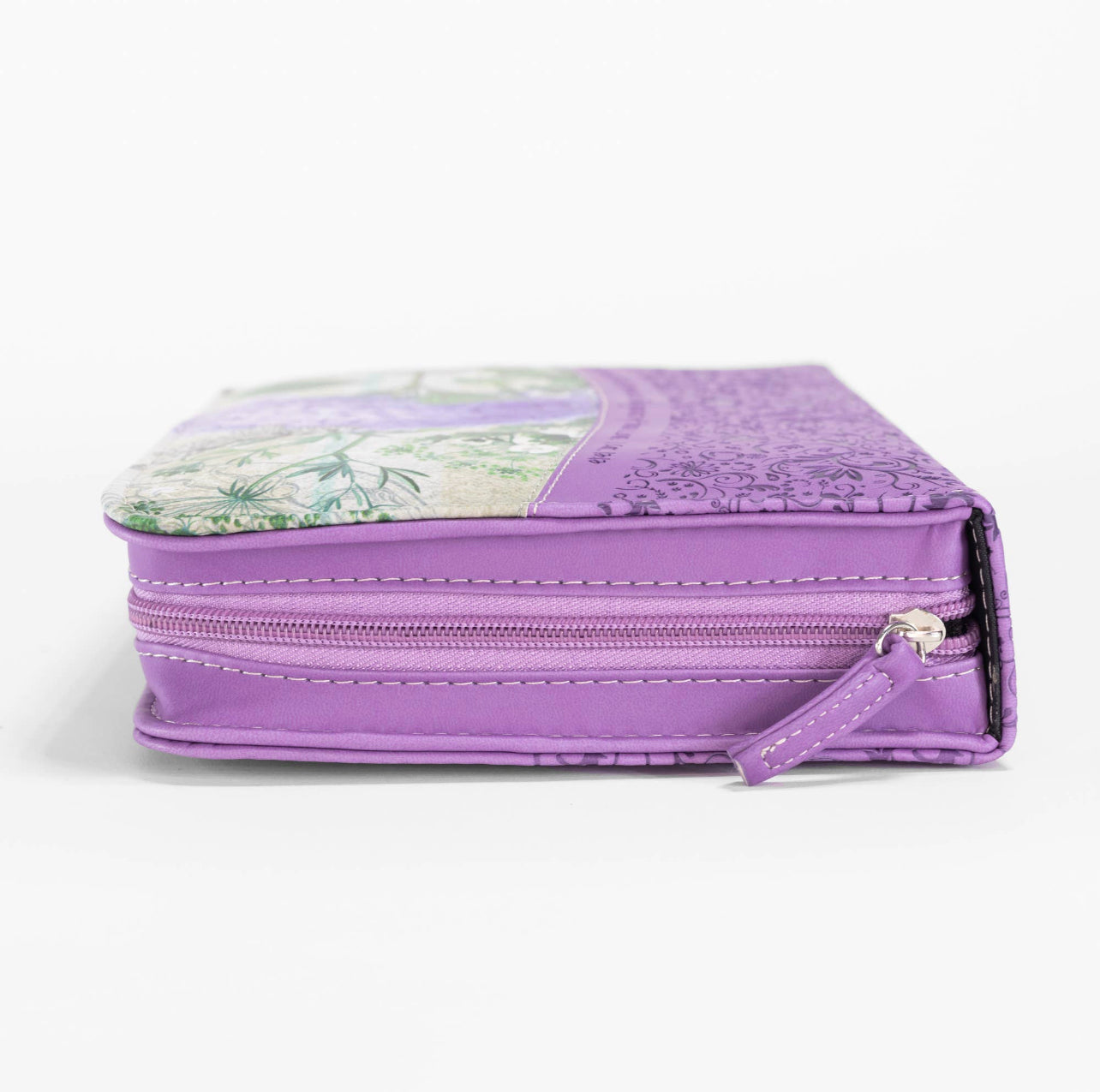 Divine Details: Bible Cover - Purple Hydrangeas "1 Corinth. 13:13"