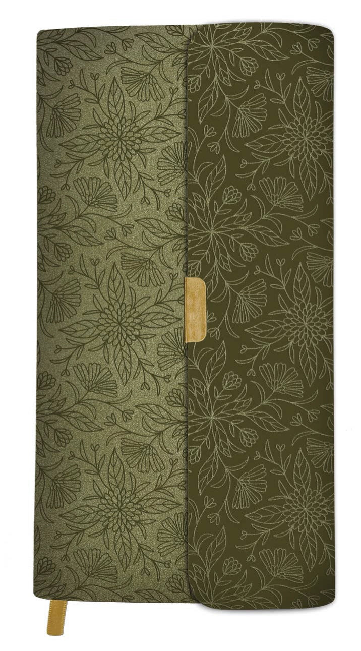 The KJV Compact Bible (Olive Petals)