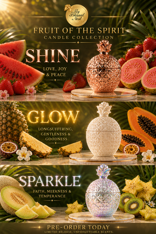 Pre-Order: Fruit of the Spirit Candle Trio