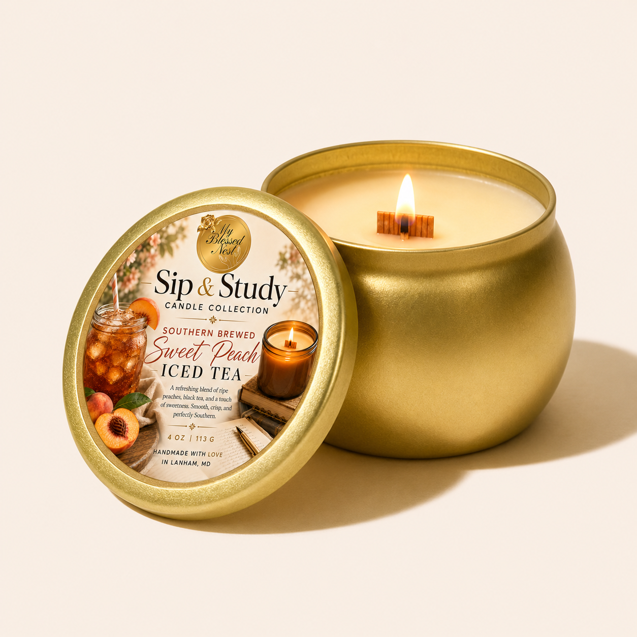 Sip & Study Candle Trio