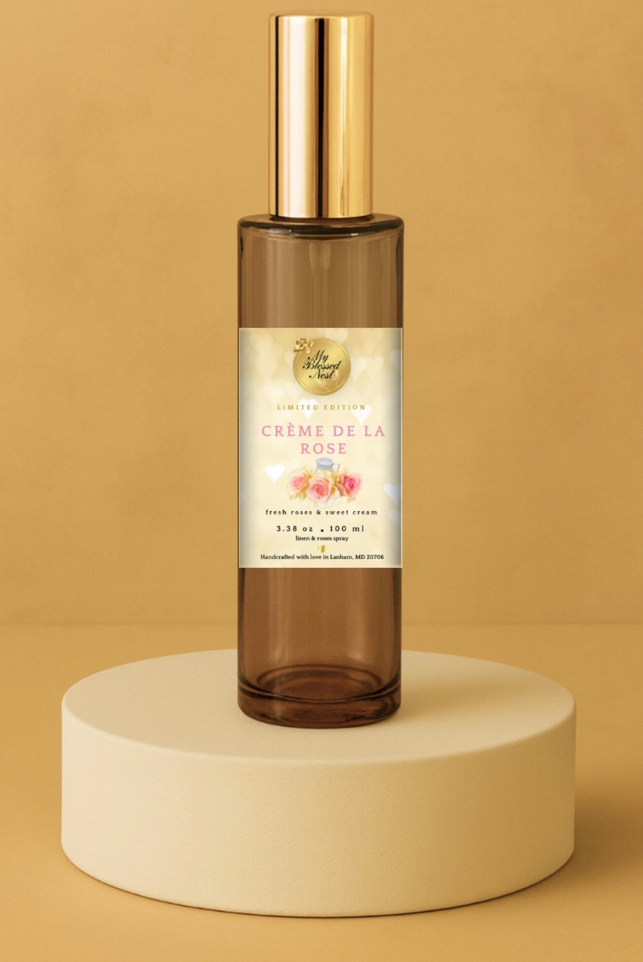 “Crème de la Rose” Linen & Room Spray