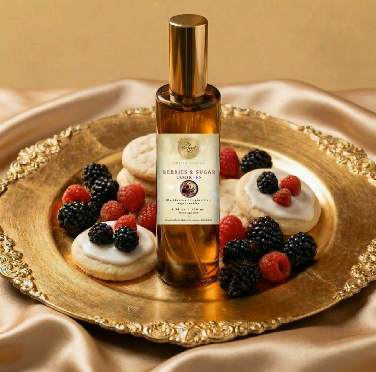 “Berries & Sugar Cookies” Linen & Room Spray