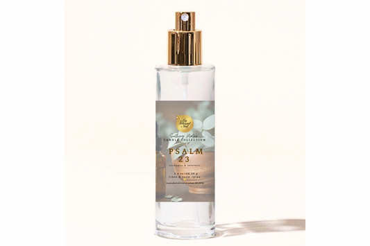 “Psalm 23” Linen & Room Spray (Eucalyptus & Spearmint)