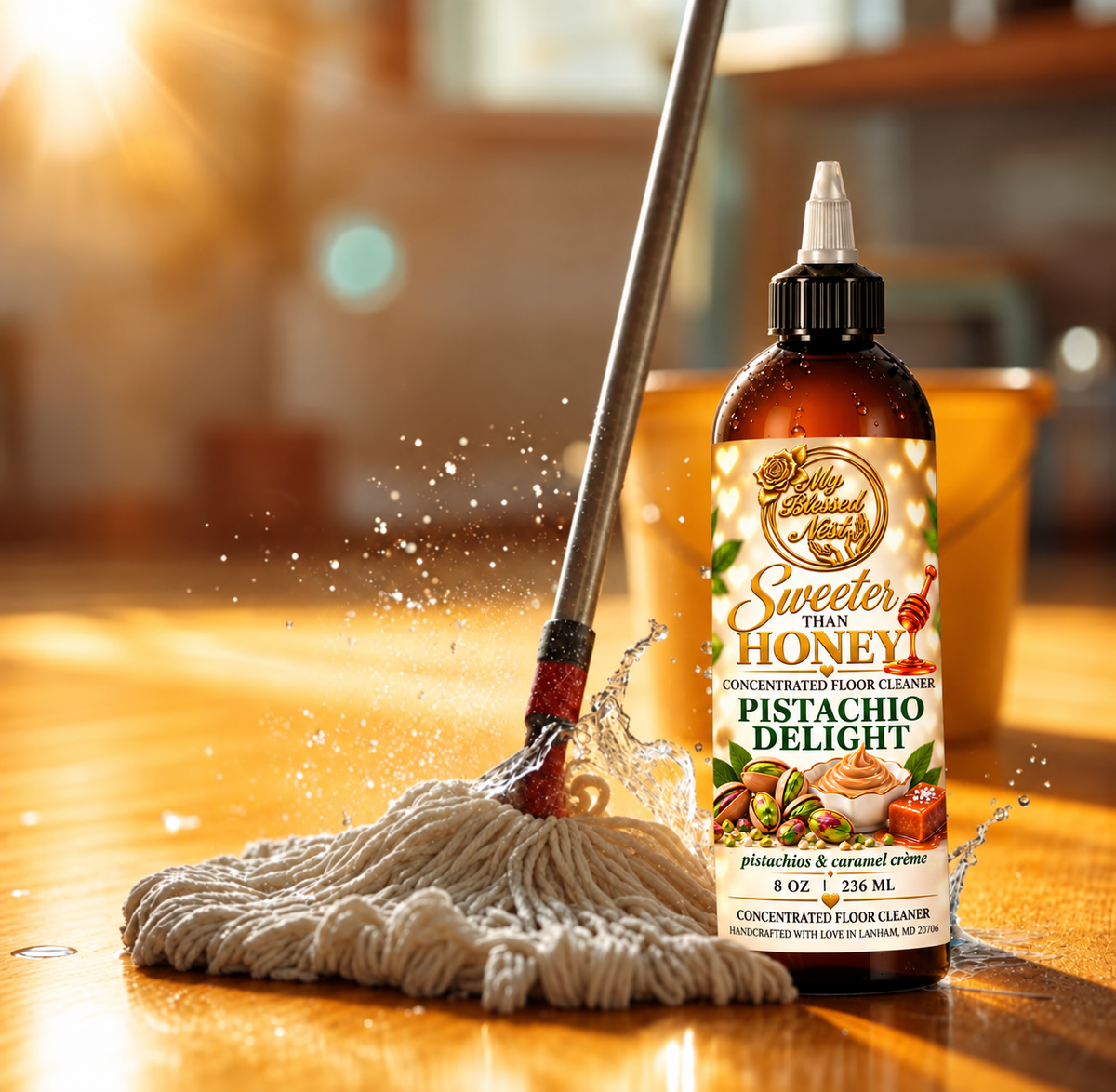 Pistachio Delight Concentrated Antimicrobial Floor Cleaner