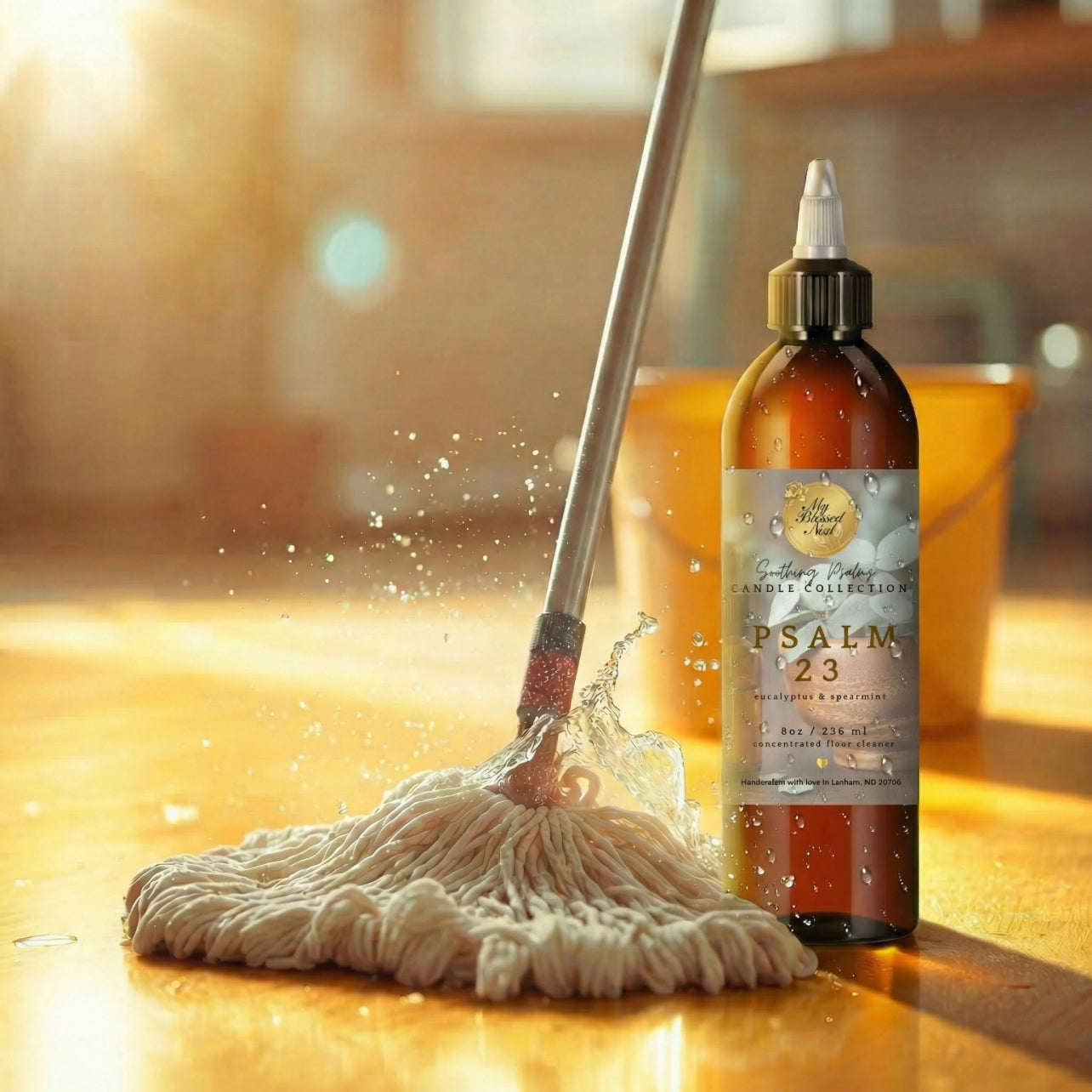 Psalm 23 (Eucalyptus & Mint) Concentrated Antimicrobial Floor Cleaner