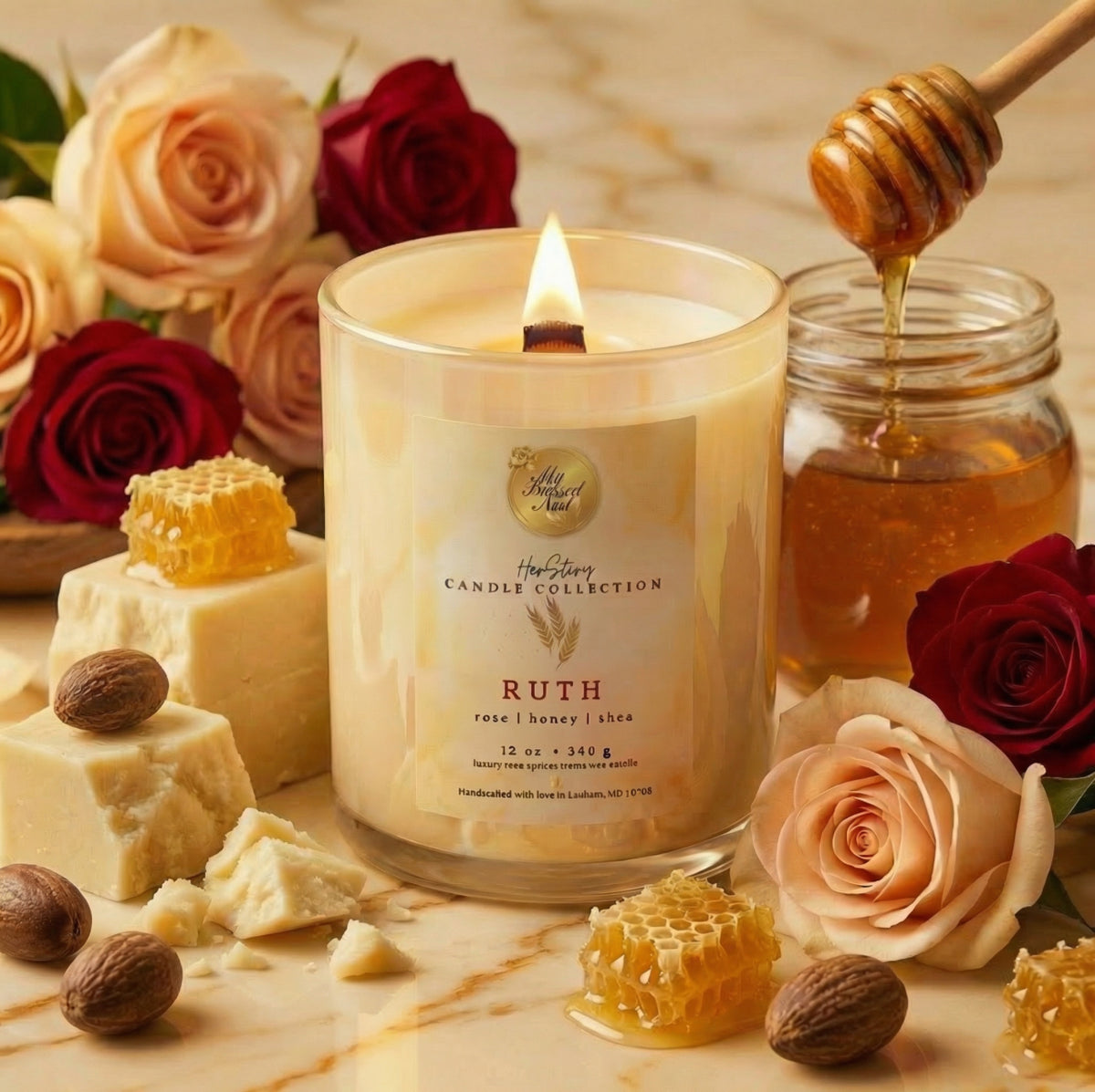 Candles For Ruth Ruth (12 oz Candle) – MY BLESSED NEST