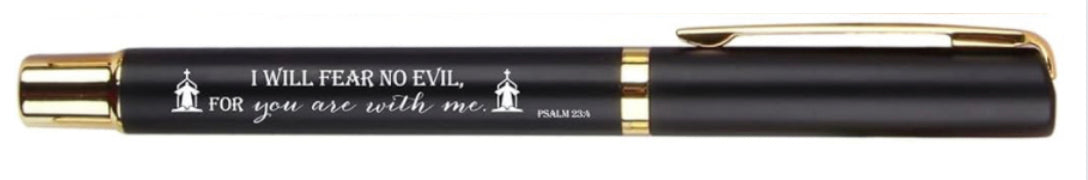 Inspirational Ink Pen w/velvet pouch