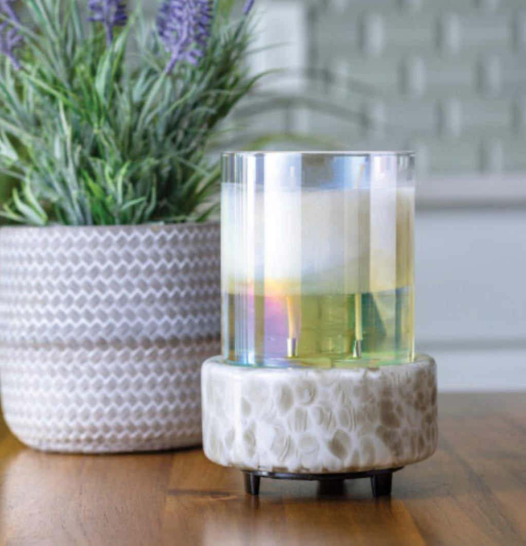 ***Pre-Order***Swirl Glass 2-In-1 Fragrance Warmer