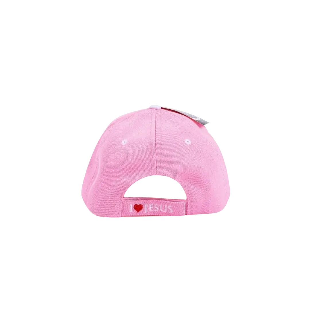 HAT – “WOMAN OF FAITH” – LIGHT PINK