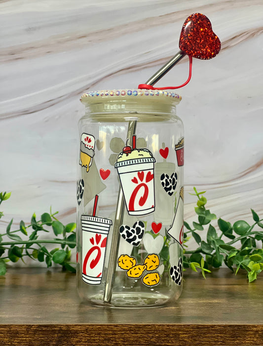 Chicken & Hearts Tumbler
