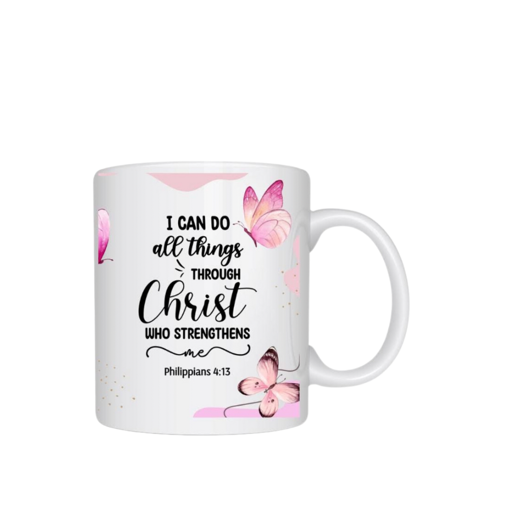 “I Can Do All Things Through Christ” Mug