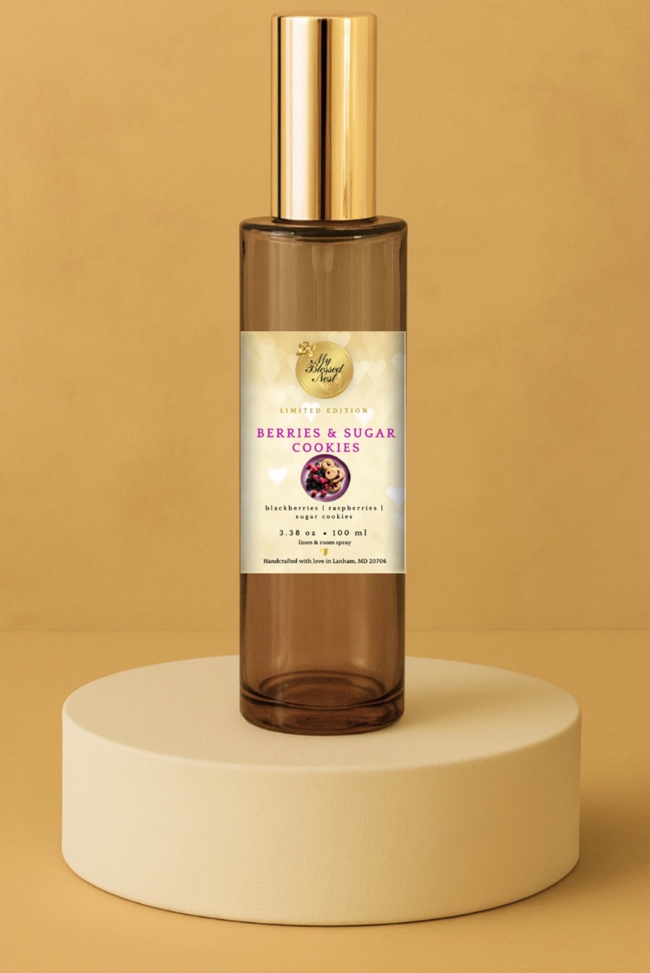 “Berries & Sugar Cookies” Linen & Room Spray