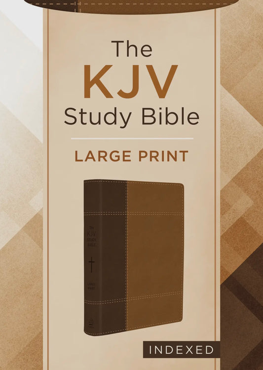 The KJV Study Bible, Large Print (Indexed)