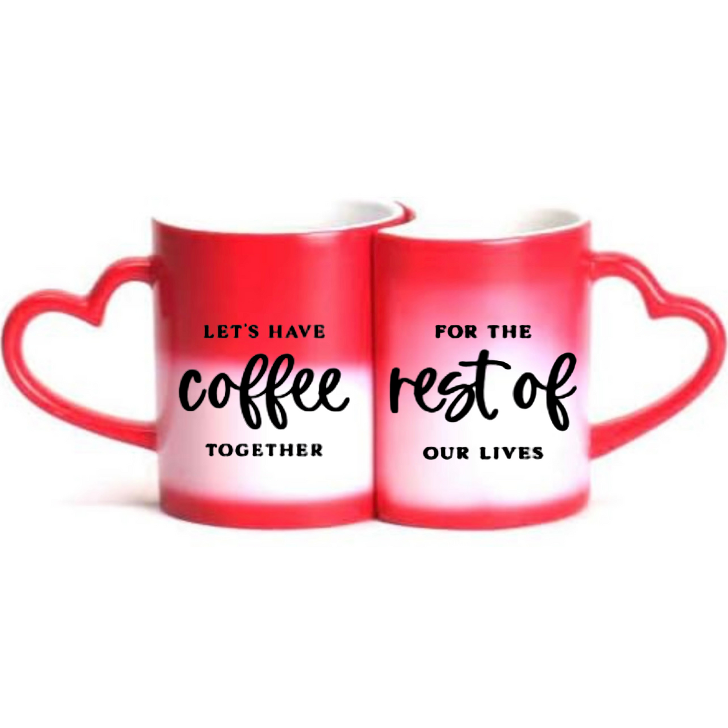 ***Pre-Order*** His & Hers Mug Set (Color Changing)