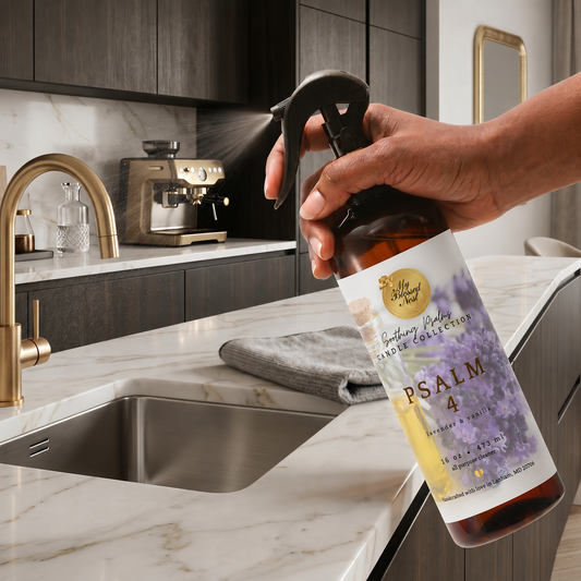 Pre-Order: “Psalm 4” (lavender & vanilla) all purpose cleaner