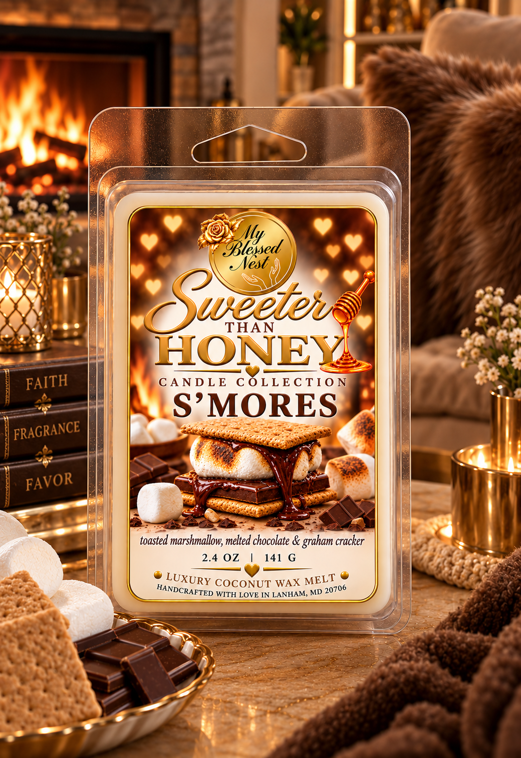 “S’mores” (Wax melts)