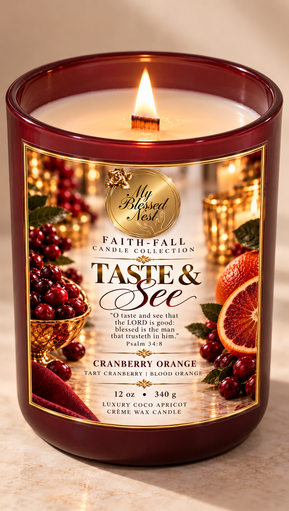 Taste and See (12 oz Candle)