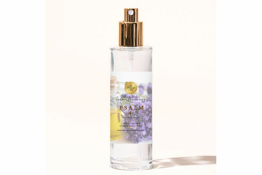 “Psalm 4” Linen & Room Spray (Lavender & Vanilla)