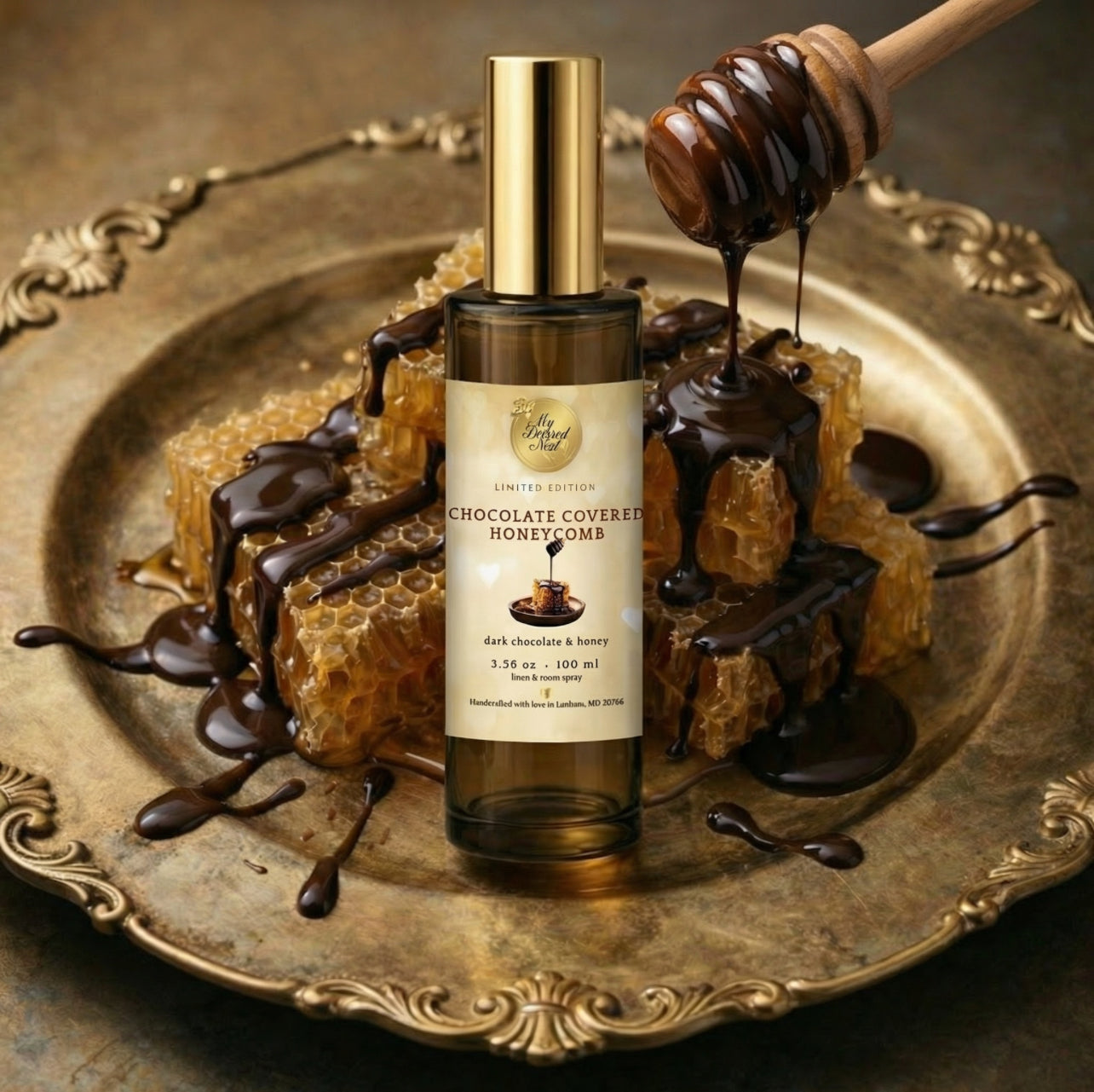 “Chocolate Covered Honeycomb” Linen & Room Spray