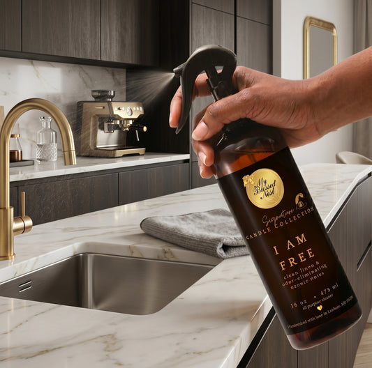 “I Am Free” (odor-eliminating: clean linen & pure ozonic notes) All Purpose Cleaner