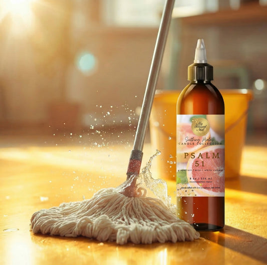 ***Pre-Order***Psalm 51 (Grapefruit, Mint & White Currant) Concentrated Antimicrobial Floor Cleaner