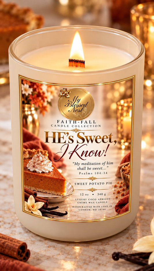 HE’s Sweet, I Know! (12 oz Candle)