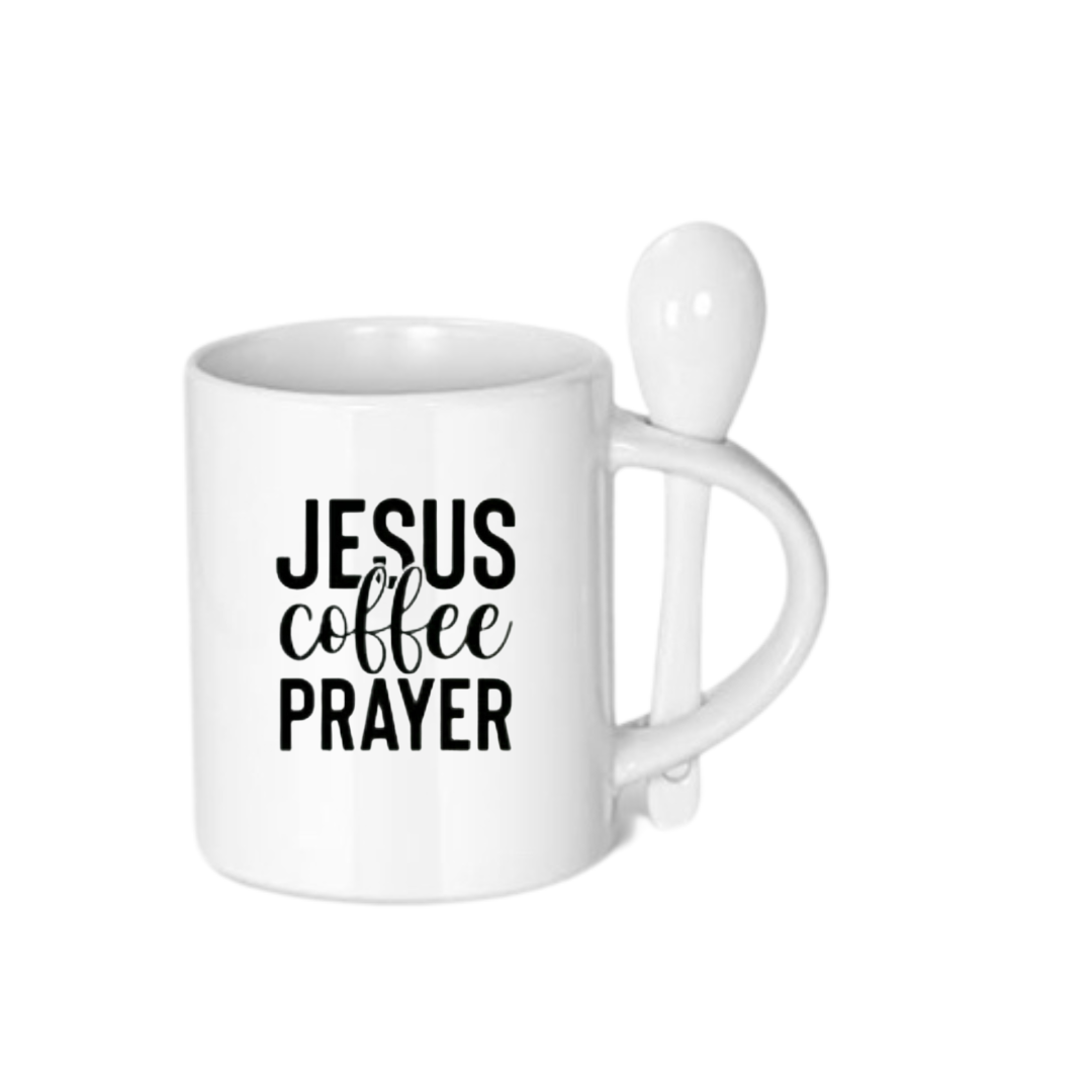 “Jesus Coffee Prayer” Mug