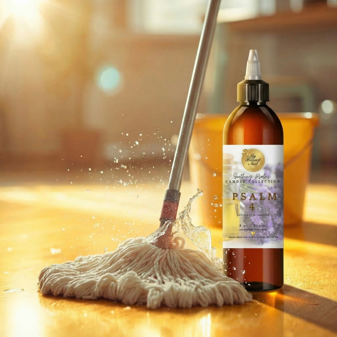 Pre-Order: Psalm 4 (Lavender & Vanilla) Concentrated Antimicrobial Floor Cleaner