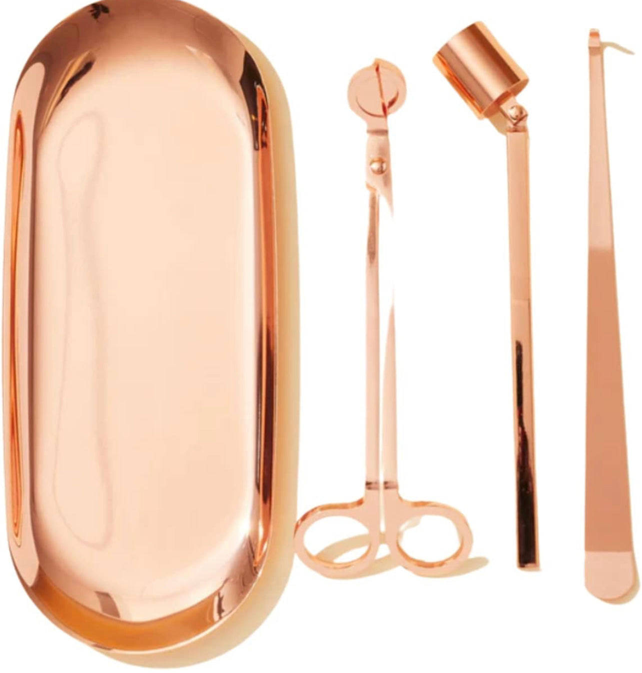 Rose Gold Candle Care Kit