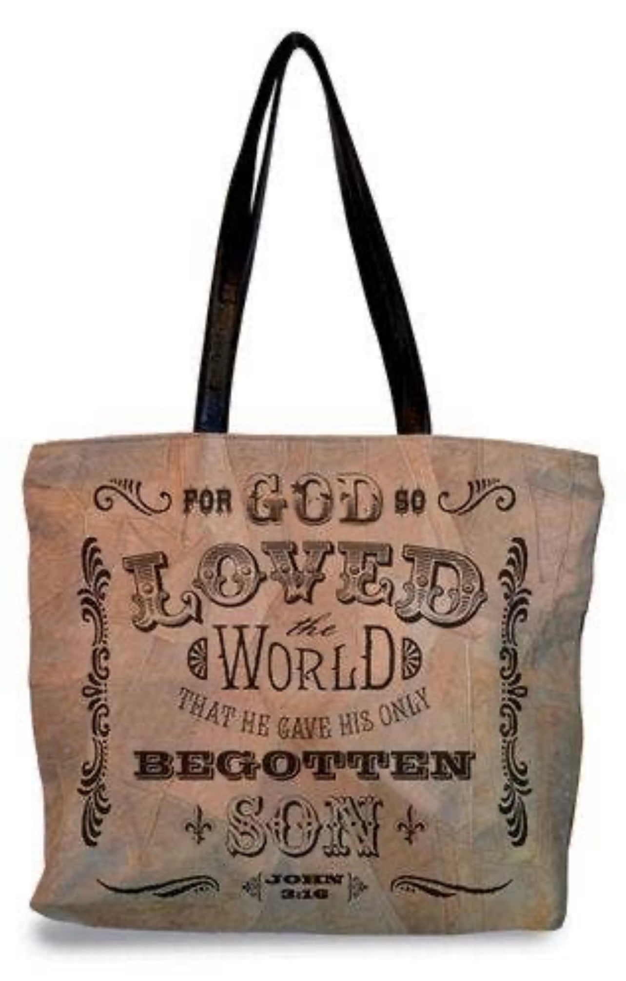 John 3:16 Bible Tote Bag